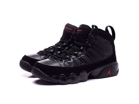 jordan 9 black and grey